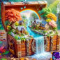 Preview: Diamond Painting Magische Märchenwelt